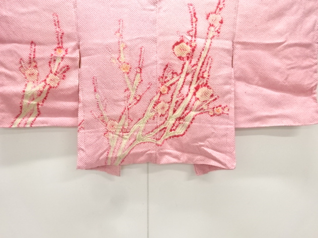 未使用品　本総絞り枝梅模様絵羽織